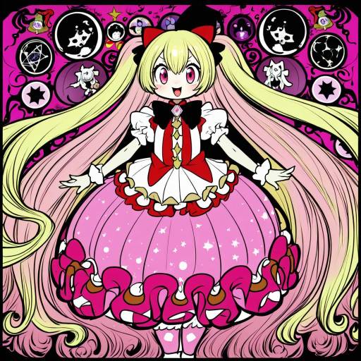 Illustration of Anthony (madoka magica), mahou shoujo madoka magica in the style of Yonedatomo mizu