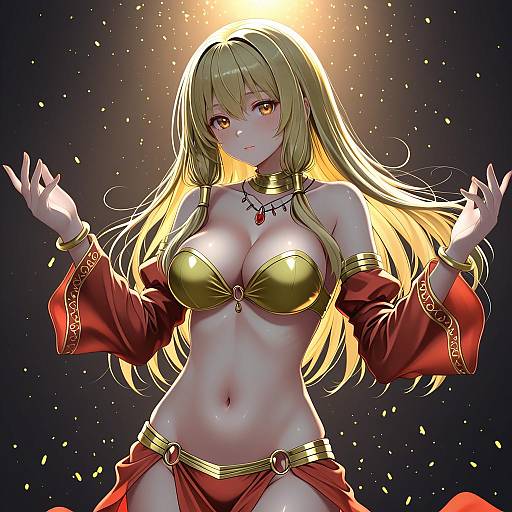 Illustration of Gypsy (ragnarok online), ragnarok online in the style of Catstudioinc (punepuni)