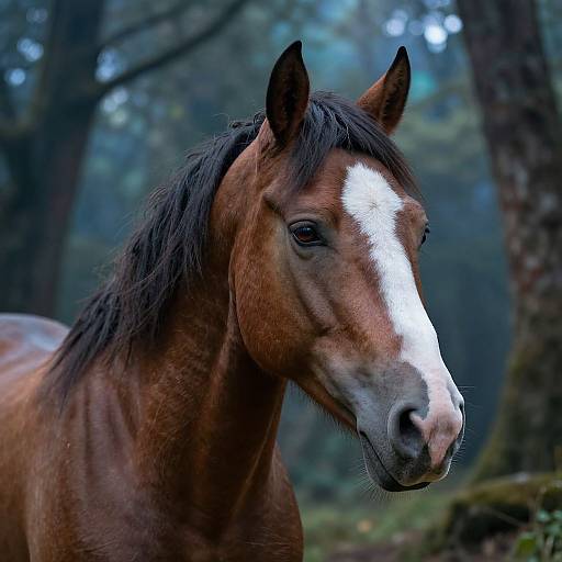 Surreal Horseface Fantasy Portrait