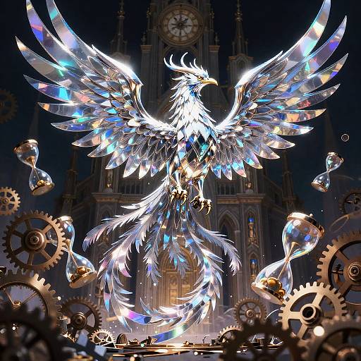 Chrome Phoenix Reborn in Fujimoto Style