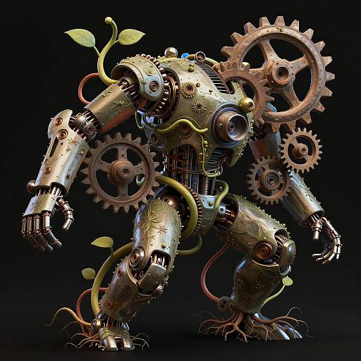 Abstract Machine Merging with Nature