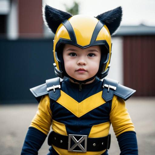 Adorable Infant Wolverine Costume Concept