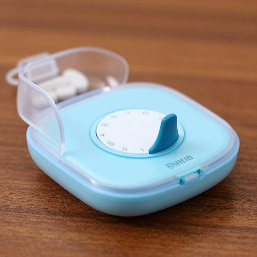 Smart Pill Box with Timed Reminders