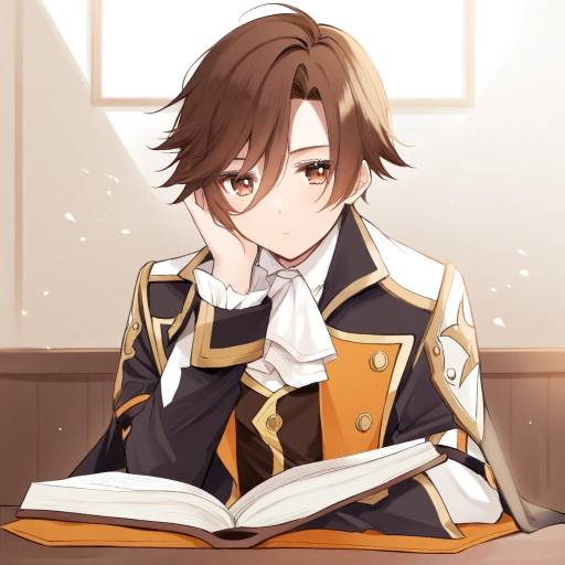 Illustration of Alvin (tales), tales of (series) in the style of Hazuki natsu