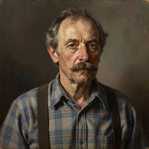 Photorealistic Portrait of Older Man