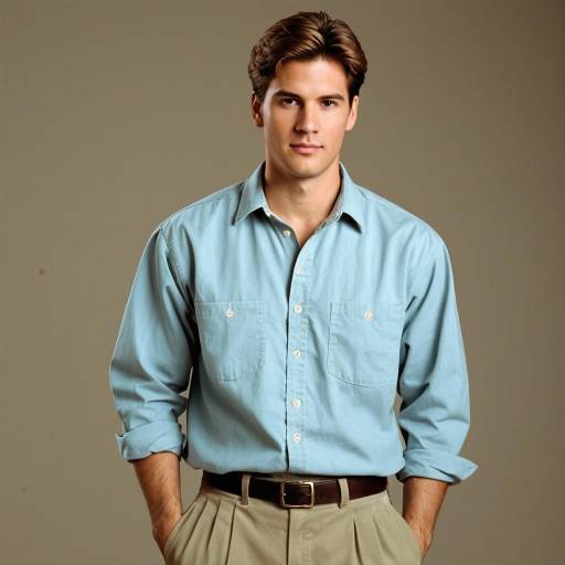 Casual 1990s Menswear Inspired Look