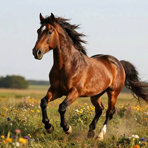 Realistic Human-Horse Hybrid Running