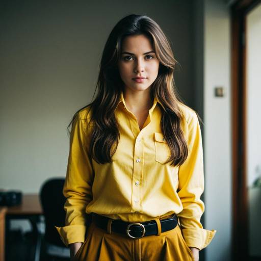 Trendy Women's Shirt Costume in Focus