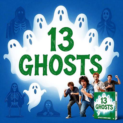 Haunting Movie Poster for '13 Ghosts'