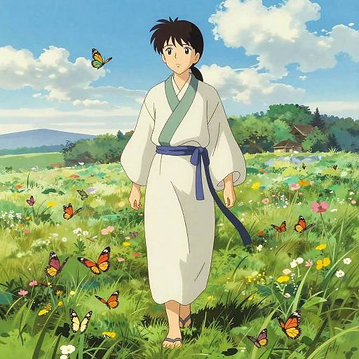 Gentle Healer in Sunrise Meadow