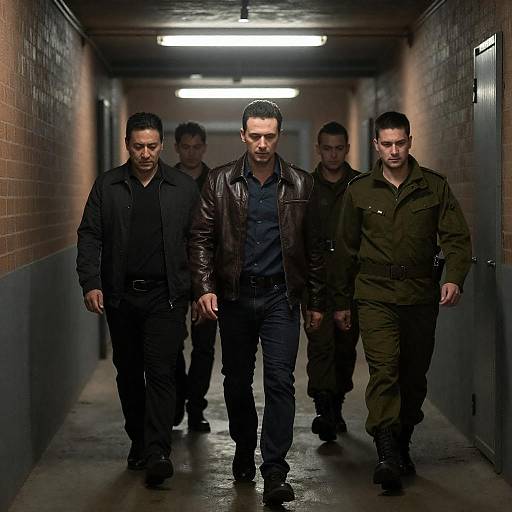 Men in Shadows: An Industrial Walk