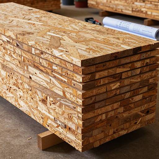 Modern Lumber Warehouse with OSB Panels