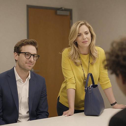 Casual Trio in a Warm Setting