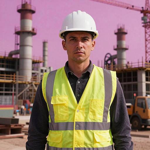 Photorealistic Structural Engineer Portrait