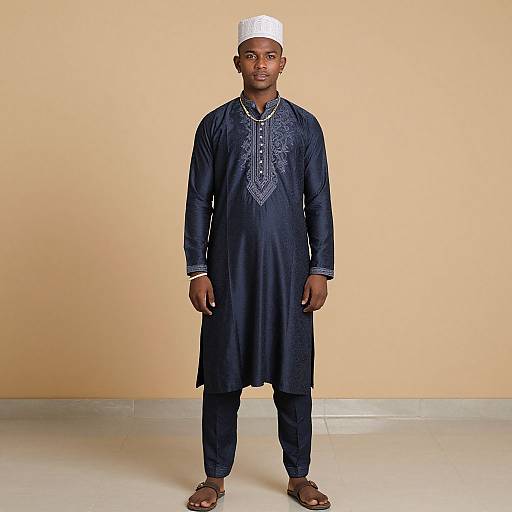 Realistic Portrait of Man in Jodhpuri