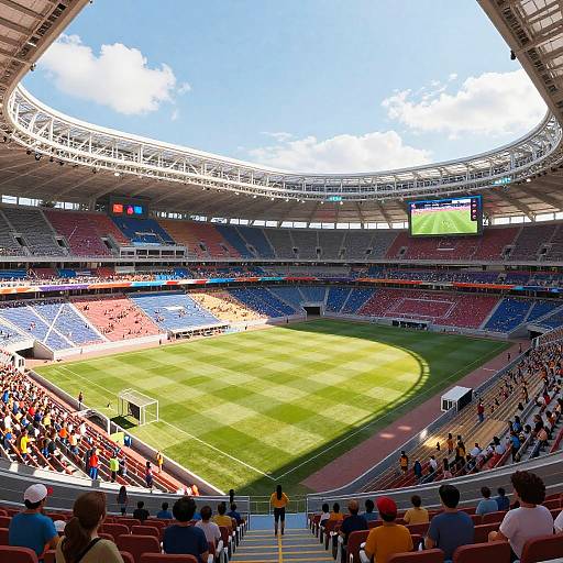 Futuristic Stadium Design Generator