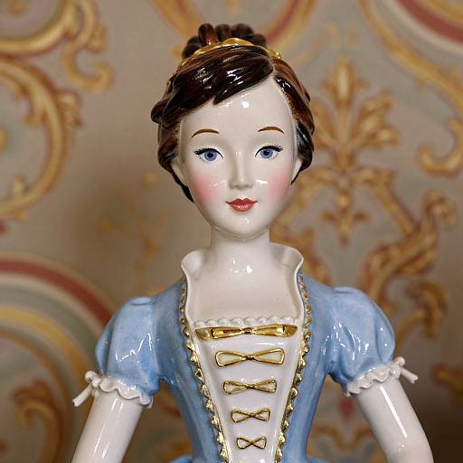 Elegant Porcelain Mary Poppins Dolls