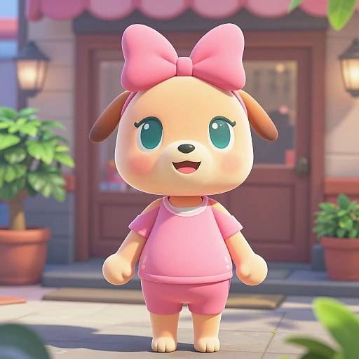 Anthro Emolga at City Storefront