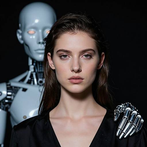 Hyperrealistic Classicism Sci-Fi Portrait