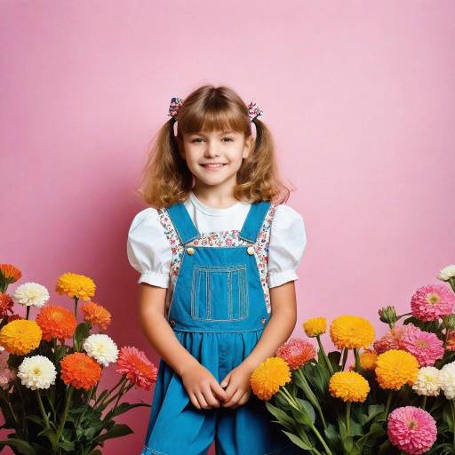 1980s Spirit: A Charming Young Girl 1980s Spirit: A Charming Young Girl