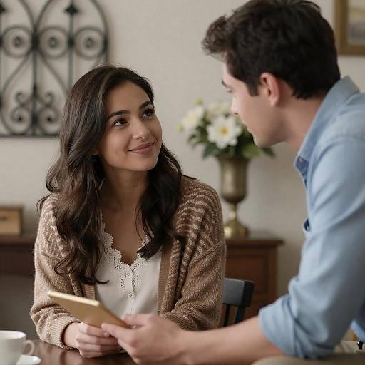 Cozy Intimacy: A Warm Room Moment