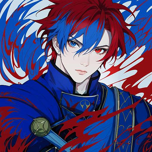 Illustration of Alear (male) (fire emblem), fire emblem in the style of Shin'ya (shin'yanchi)