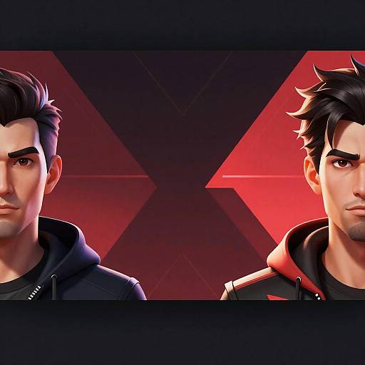 Minimalistic Valorant YouTube Banner