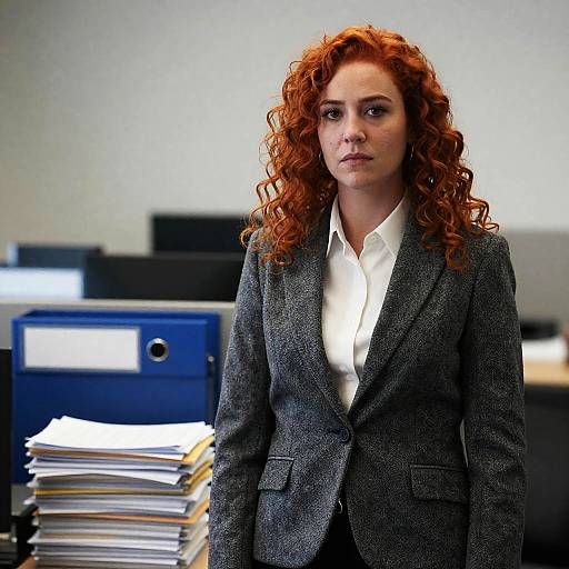 Professional Portrait of Woman in Office