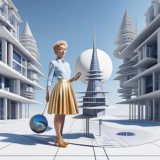 Surreal Sci-Fi Utopia and Creative Vision Surreal Sci-Fi Utopia and Creative Vision