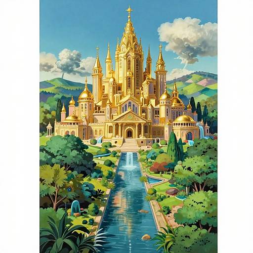 Astrobiology Heavenly Cityscape Concept Art