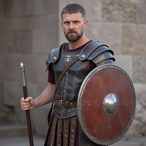 Medieval-Fantasy Roman Legionnaire Portrait