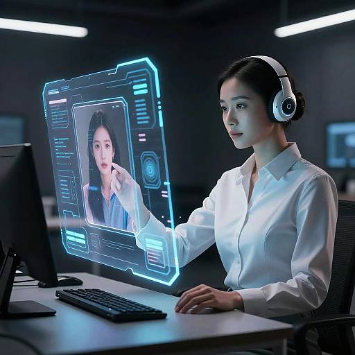 Holographic AI Art Generator