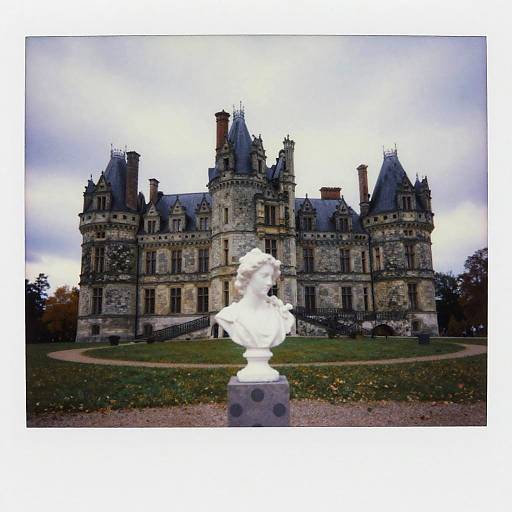 Photonegative Polkadot Haute Couture Ruins