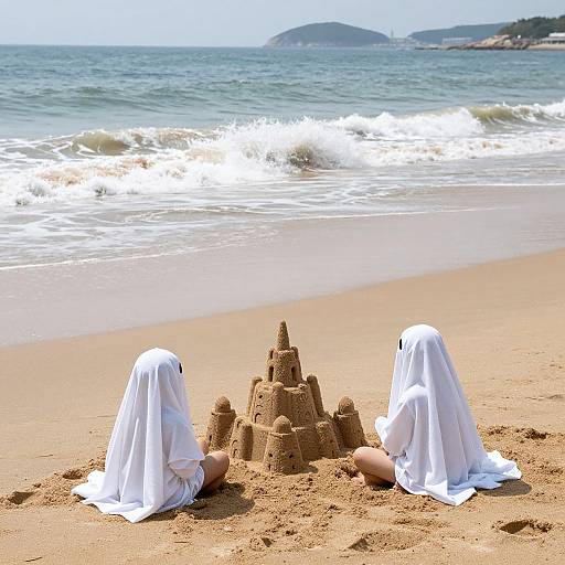 Ghostly Sandcastles and Memory Tide