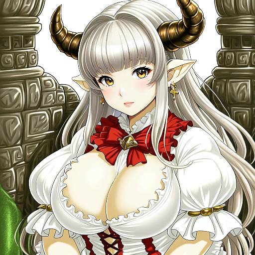 Illustration of Alicia (granblue fantasy), granblue fantasy in the style of Kamonari ahiru