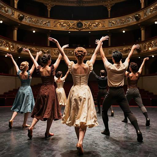 Elegant Theater Dance Performance