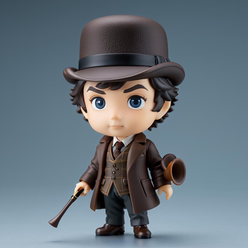 Nendoroid Sherlock Holmes Figure Photography