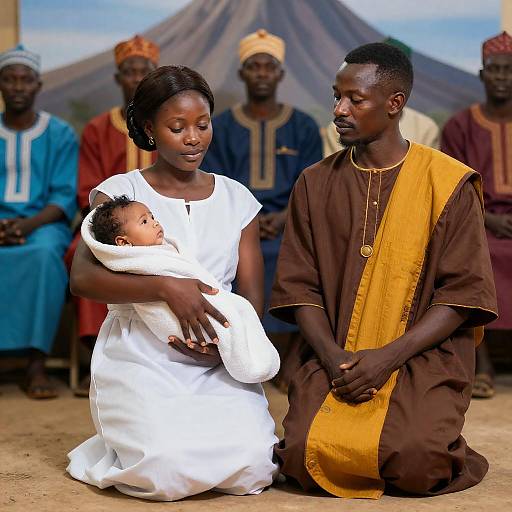 Cultural Embrace: Family and Tradition