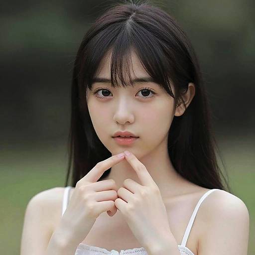 Ultra-Detailed Neon Night Idol Portrait