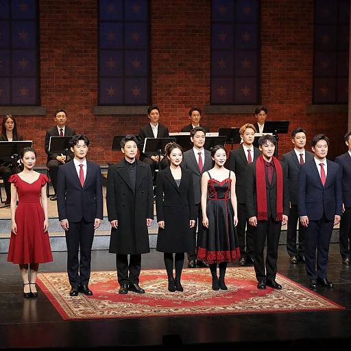 Captivating Stage Show with Diverse Performers