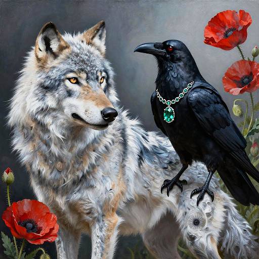 Silver Wolf and Raven Album Art