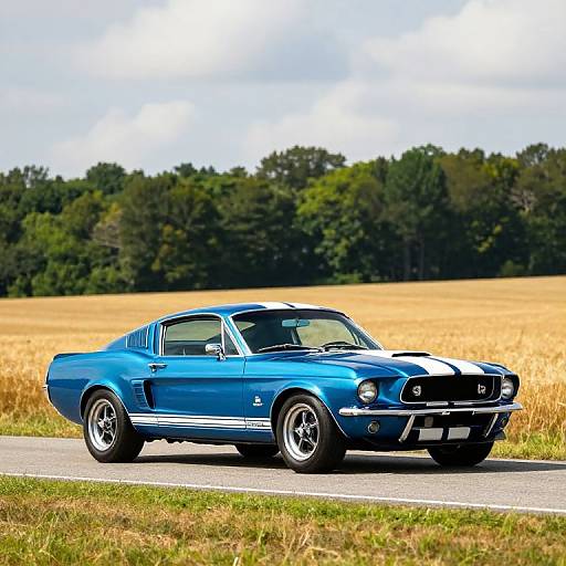 1967 Shelby GT500 Coupe Cruising