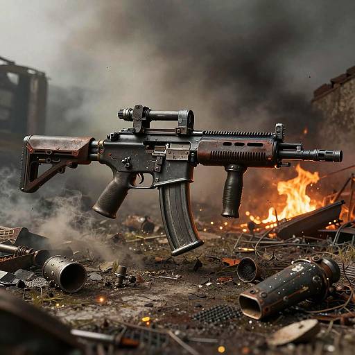 Post-Apocalyptic Call of Duty Themed Bong