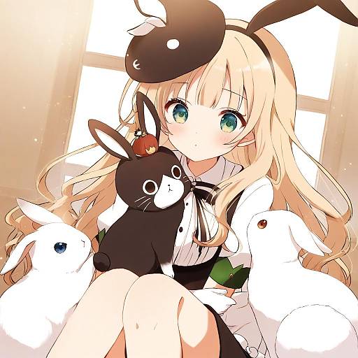 Illustration of Anko (gochiusa), gochuumon wa usagi desu ka? in the style of Citron 82