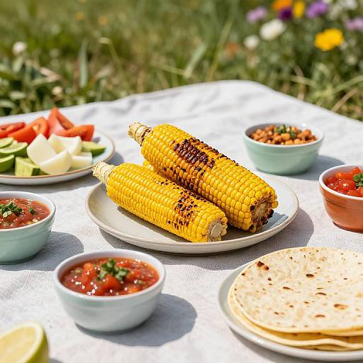 Vibrant Summer Picnic Feast