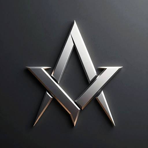 Modern Minimalist Masonic Logo