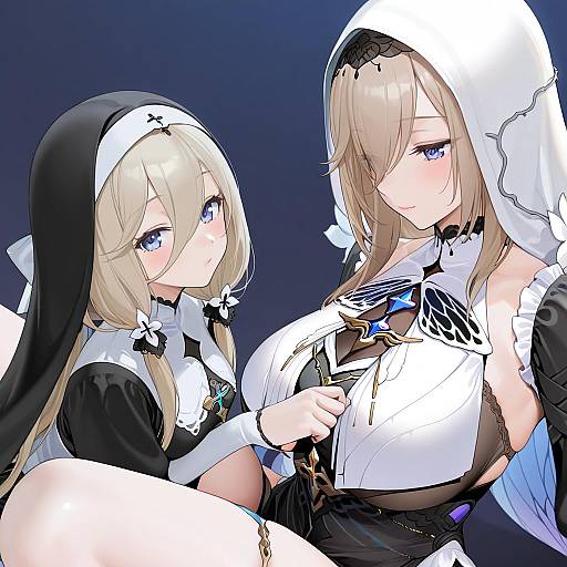 Illustration of Aponia (honkai impact), honkai (series) in the style of Ohisashiburi