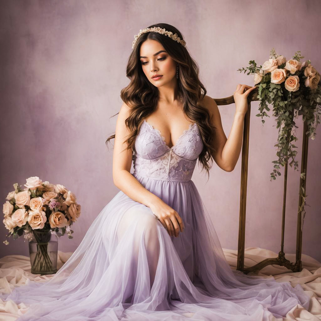 Dreamy Romantic Lingerie Photo Shoot