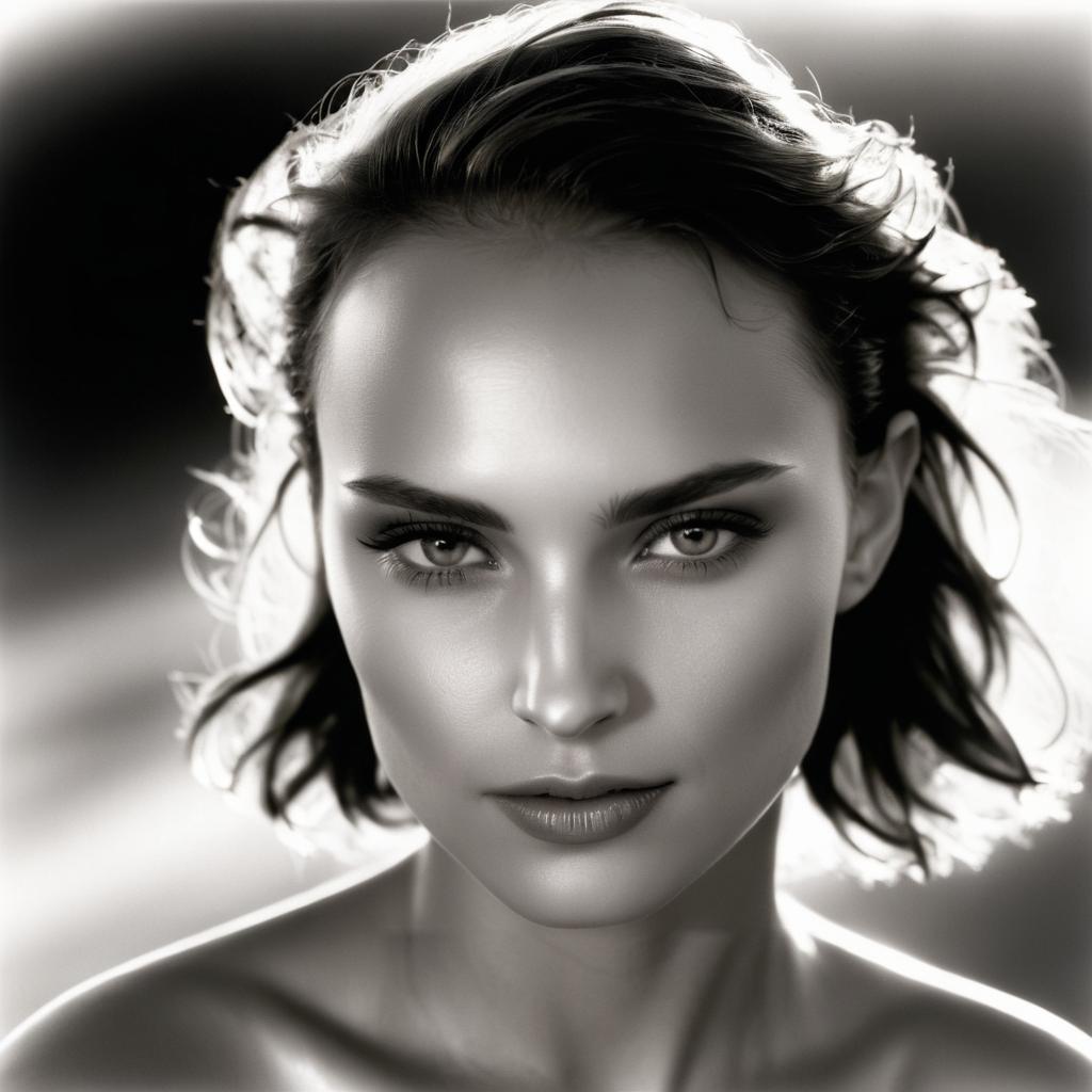 Natalie Portman Portrait by Herb Ritts