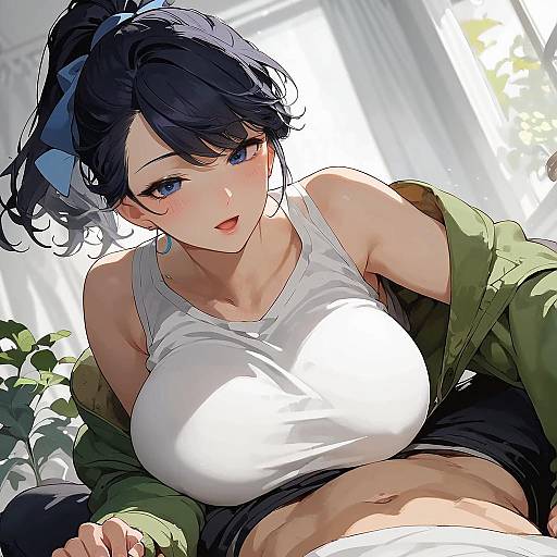 High-Quality Anime Female Character